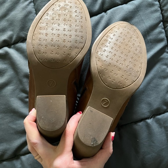 Brown DV Dolce Vita Ankle Booties - Picture 5 of 5